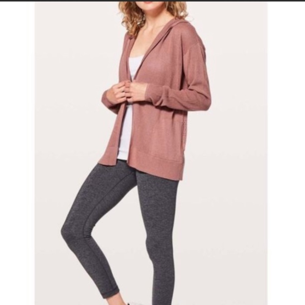 Lululemon Still Movement Open Back Cardigan